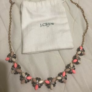 J. Crew lily pad necklace